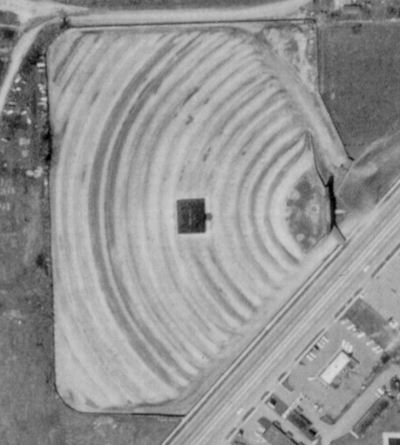 Michigan Drive-In Theatre - Old Aerial